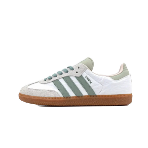 Adidas Samba OG Cloud White Silver Green