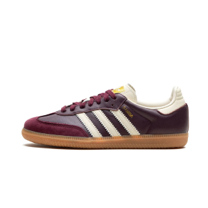 Adidas Samba OG Maroon Gold Metallic