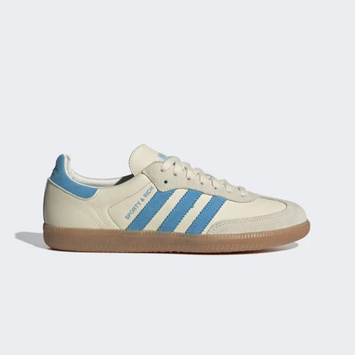 Adidas Samba Sporty & Rich Crème Bleu