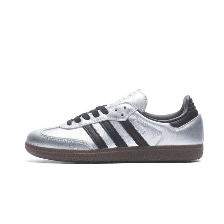 Adidas Samba OG W "Silver Metallic Core Black"