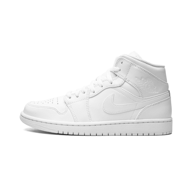 Air Jordan 1 Mid Triple White