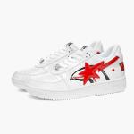 A Bathing Ape Bape Sta Low Shark White