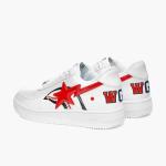 A Bathing Ape Bape Sta Low Shark White