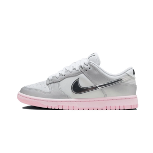 Nike Dunk Low LX Metallic Silver Pink Foam